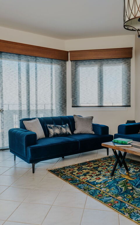 Villa Artemis: Living Room