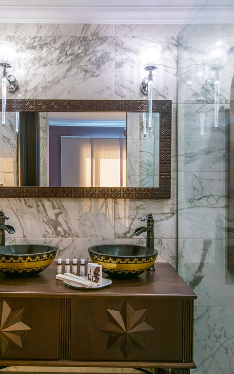 Villa Kalliste: Bathroom