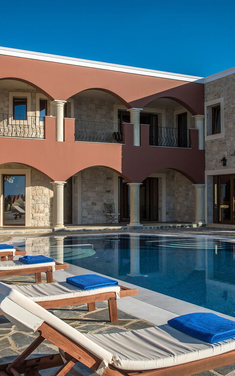 Villa Kalliste: Building Exterior, Pool