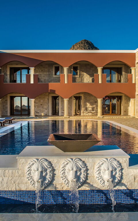 Villa Kalliste: Building Exterior, Pool