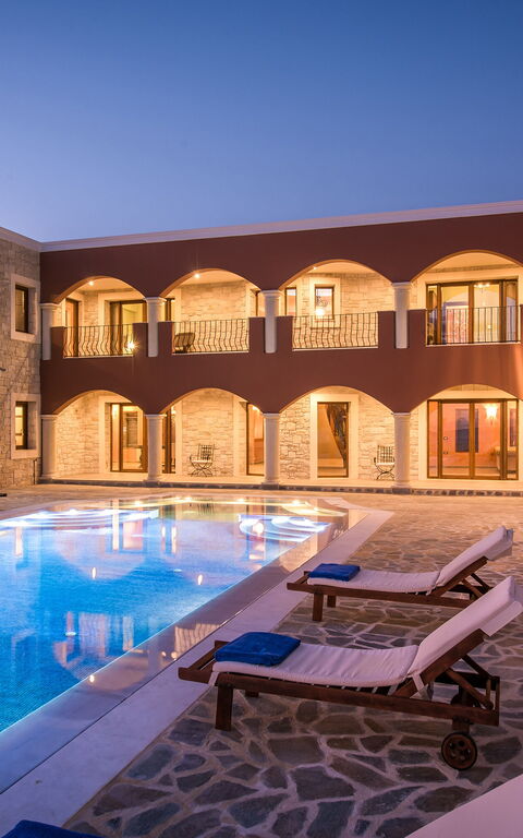 Villa Kalliste: Building Exterior, Pool