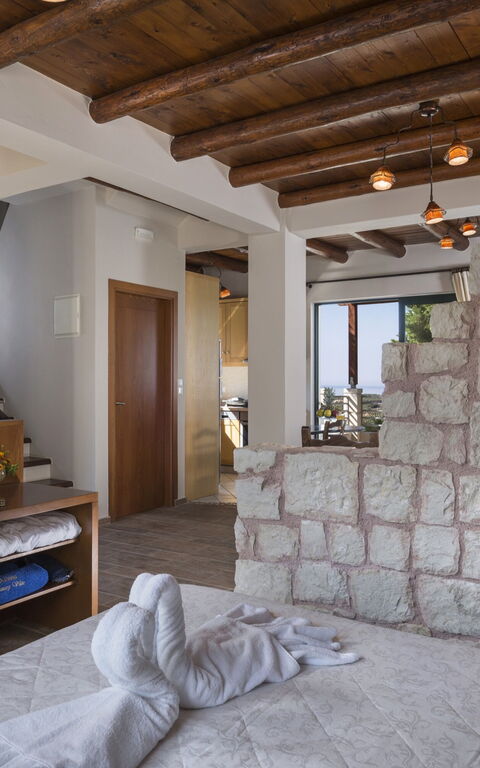 Villa Myrtia: Bedroom, Living Room