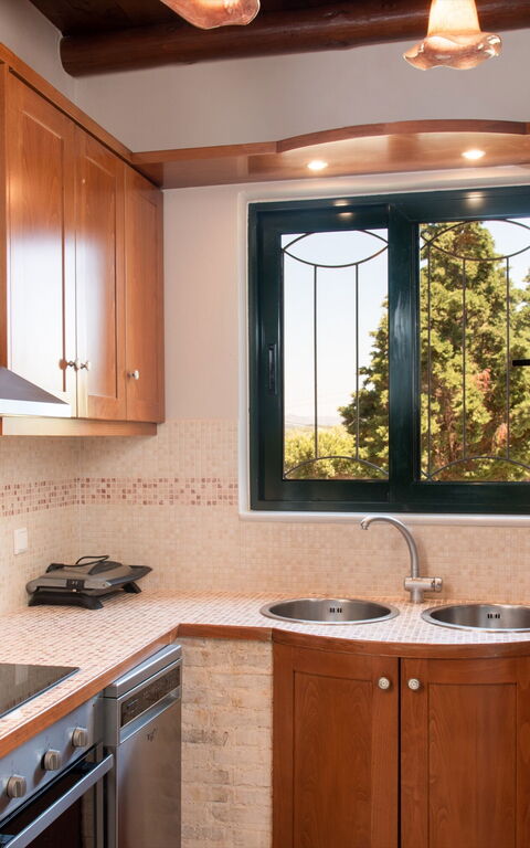 Villa Kissos: Kitchen