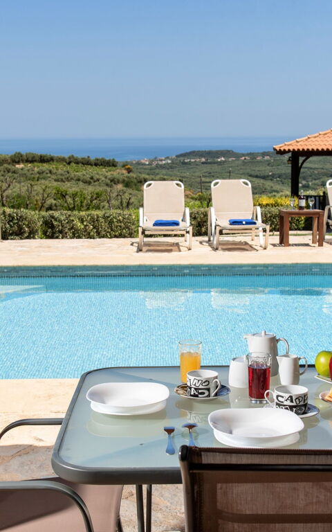 Villa Rodia: Pool, Scenic View