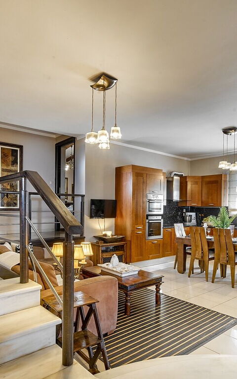 Villa Milon: Dining Room, Kitchen, Living Room