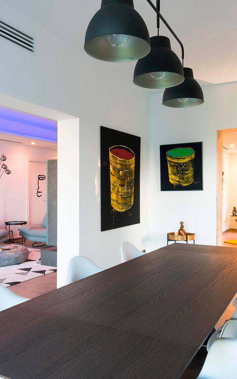 Villa Artemare: Dining Room