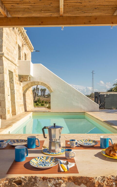 Villa Turris: Balcony / Terrace / Patio, Building Exterior, Outdoor, Pool