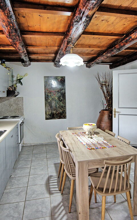 Aretousa: Dining Room, Kitchen