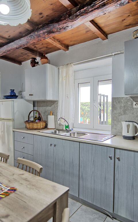 Aretousa: Dining Room, Kitchen