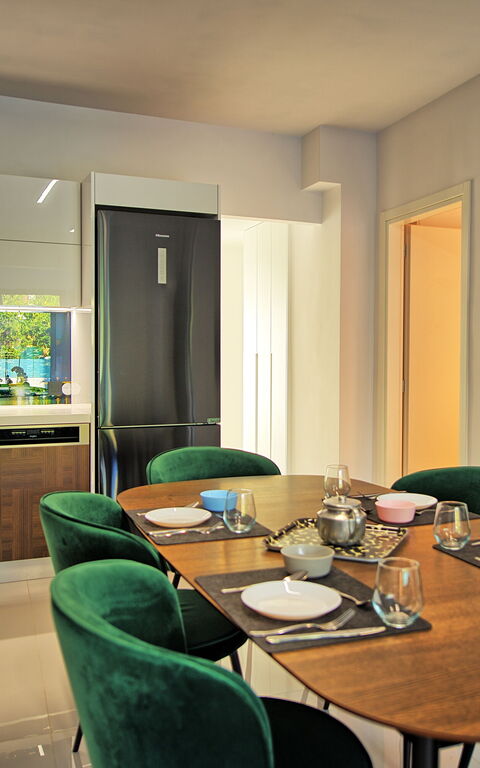 Casa Cafenio: Dining Room, Kitchen