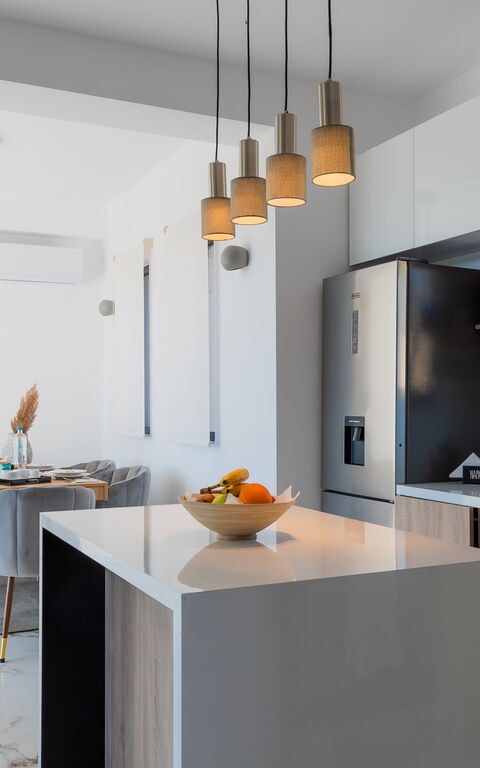 Villa Olivum: Kitchen, Living Room