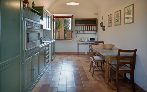 Accommodation Villa: Kitchen
