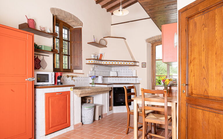 Accommodation Capanna: Dining Room, Kitchen