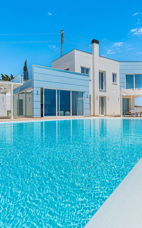 Villa Domizia: Building Exterior, Pool, Summer