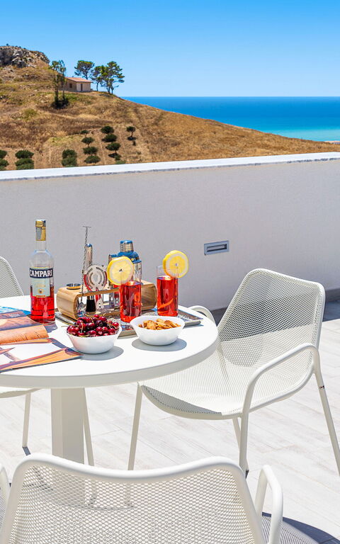 Villa Domizia: Balcony / Terrace / Patio, Scenic View