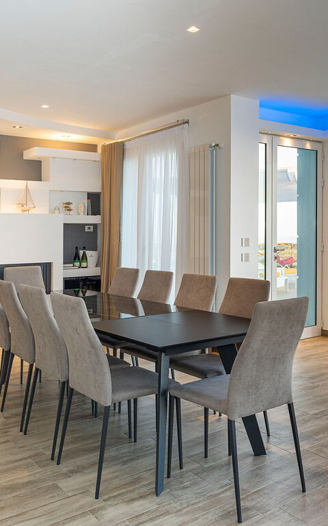 Villa Domizia: Dining Room