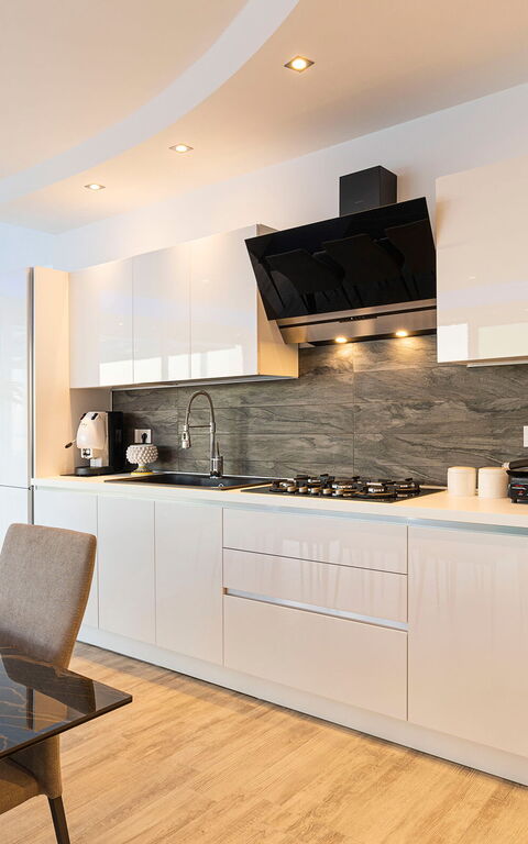 Villa Domizia: Dining Room, Kitchen