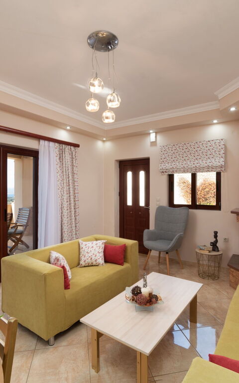 Villa Halepi: Living Room