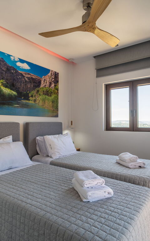 Villa Halepi: Bedroom