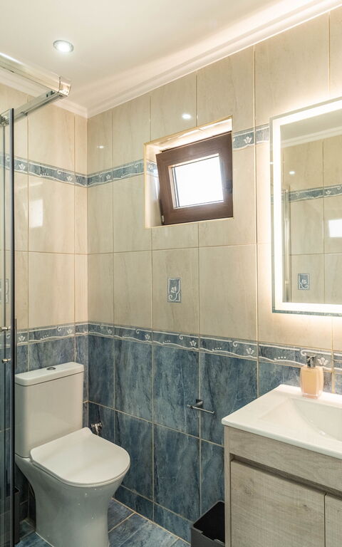 Villa Halepi: Bathroom