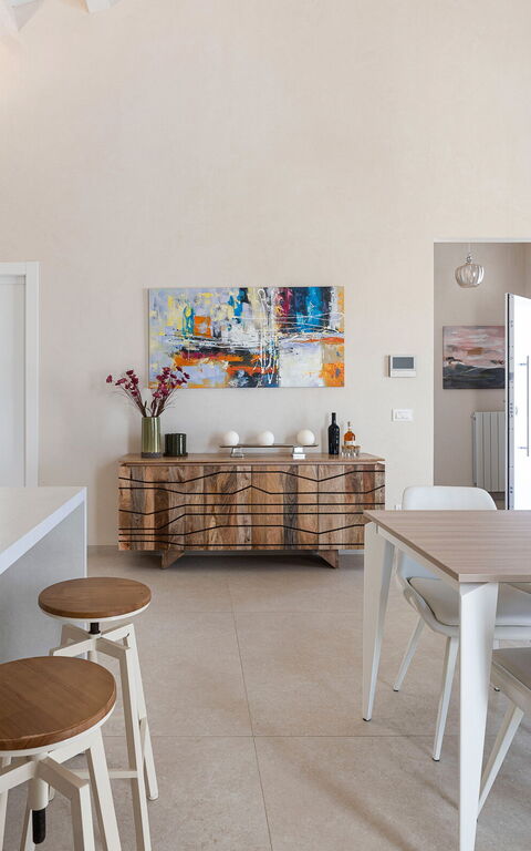 Villa Mora: Dining Room, Kitchen, Living Room