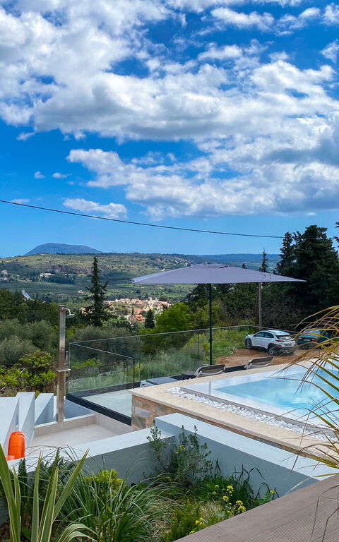 Villa Kallos: Building Exterior, Outdoor, Pool