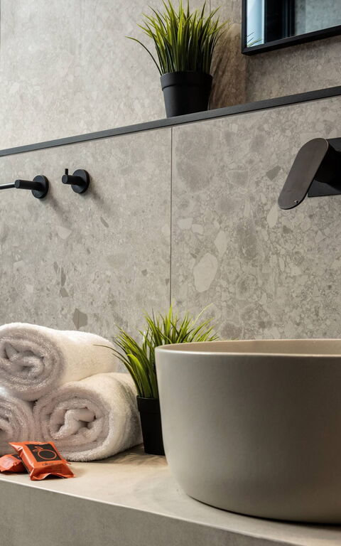 Villa Kallos: Bathroom, Room Detail