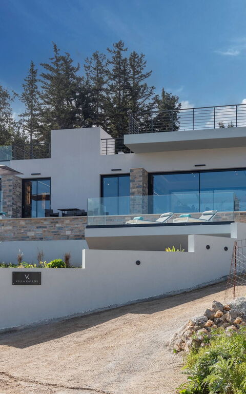 Villa Kallos: Building Exterior, Main Entrance, Outdoor