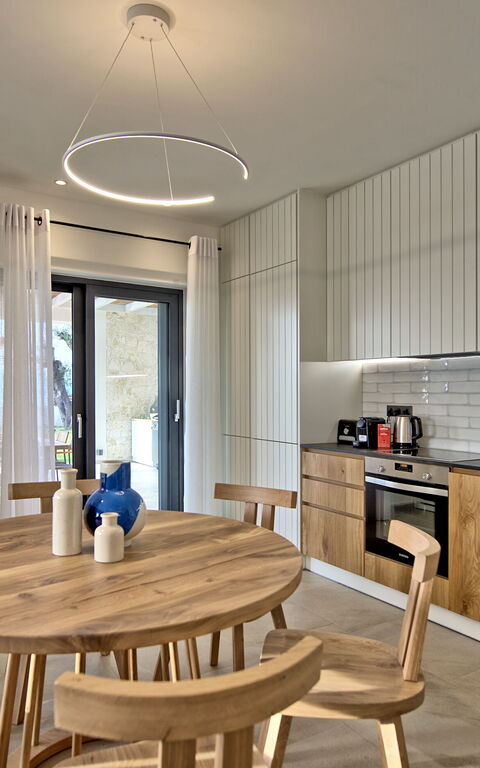 Villa Acropolitana: Kitchen, Living Room