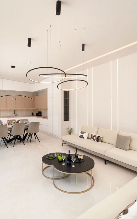 Villa El: Living Room