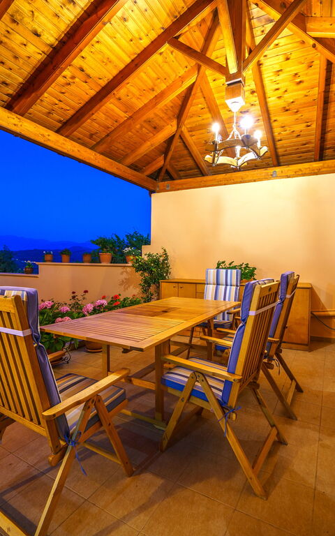 Iro Royal Villa: Balcony / Terrace / Patio, Building Exterior, Outdoor