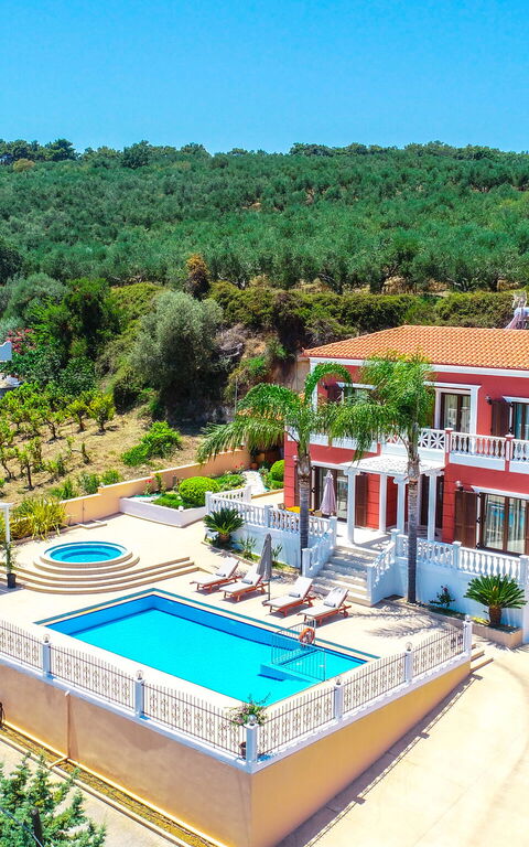 Iro Royal Villa: Building Exterior, Main Entrance, Outdoor, Pool, Scenic View