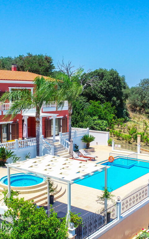 Iro Royal Villa: Building Exterior, Hot Tub, Outdoor, Pool