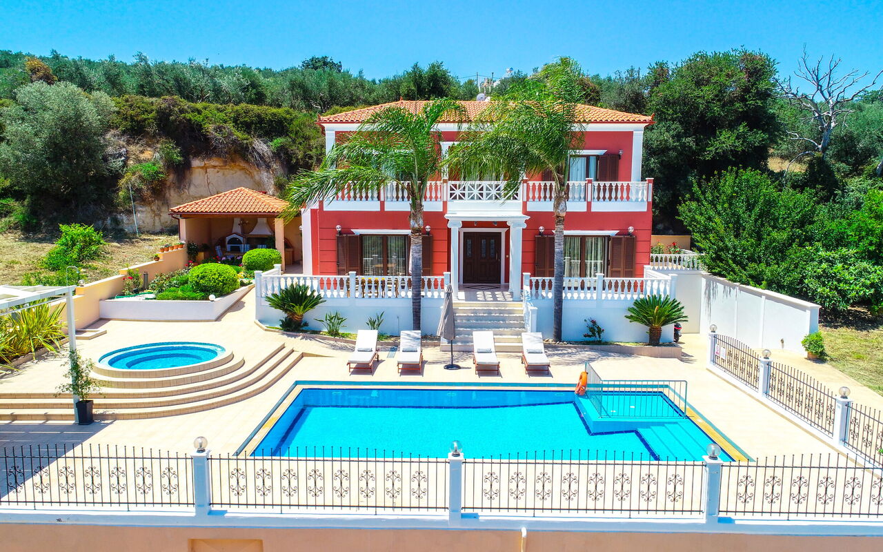 Iro Royal Villa: Building Exterior, Hot Tub, Outdoor, Pool