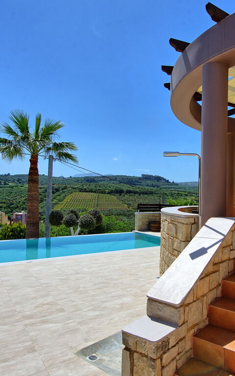Villa Kostantina: Outdoor, Pool, Summer