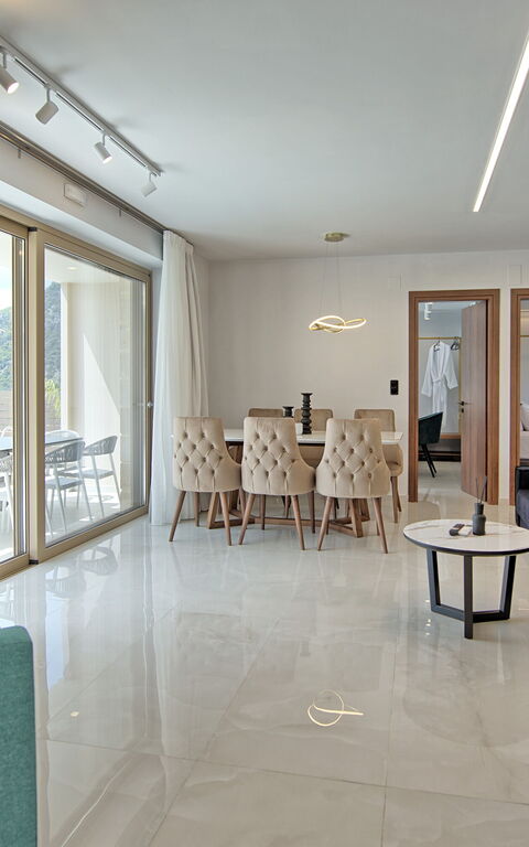 Villa Silentium Evilia: Living Room