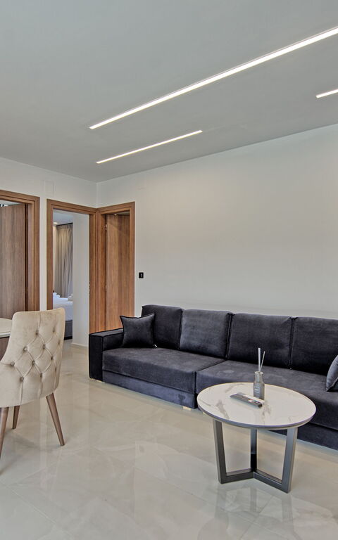 Villa Silentium Evilia: Living Room