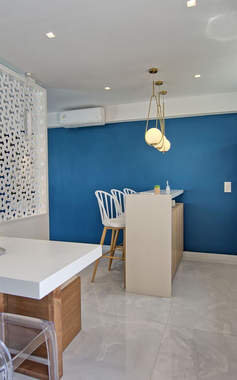 Villa Silentium Ionia: Dining Room, Kitchen