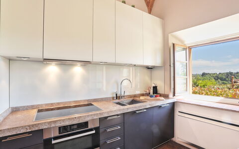 Accommodation La Pergola: Kitchen