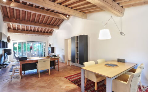 Accommodation La Terrazza: Dining Room