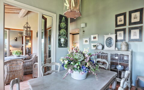 Accommodation La Loggia: Dining Room