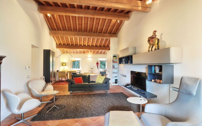 Accommodation La Terrazza: Living Room