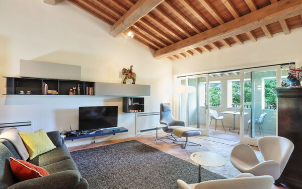 Accommodation La Terrazza: Living Room