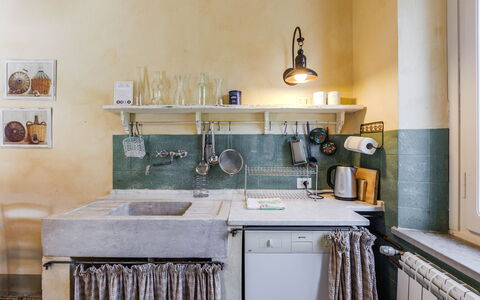 Accommodation Verderame: Kitchen