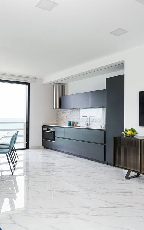 Villa Hermes: Kitchen, Living Room