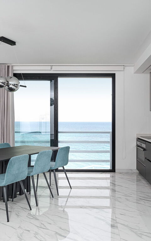 Villa Hermes: Kitchen, Living Room