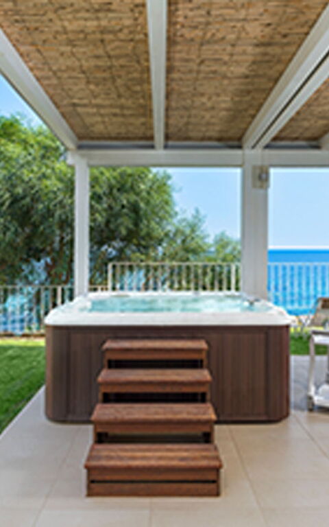 Stella Maris: Building Exterior, Garden, Hot Tub, Outdoor, Scenic View