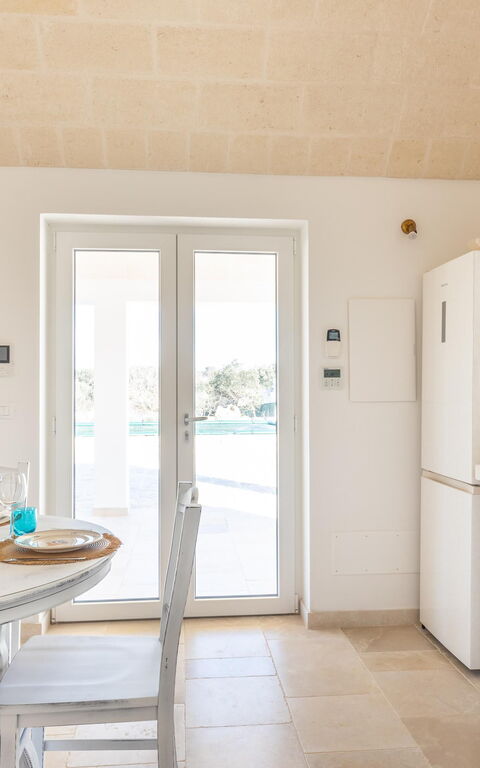 Trullo Adea: Dining Room, Kitchen