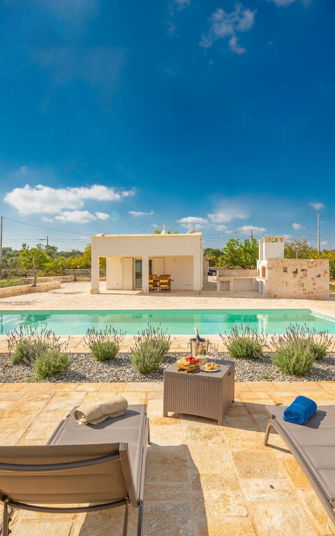 Trullo Adea: Building Exterior, Garden, Outdoor, Pool