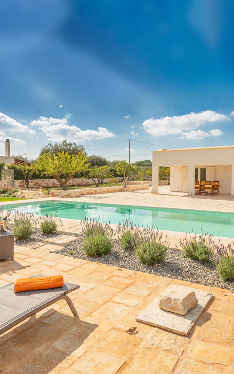 Trullo Adea: Building Exterior, Garden, Outdoor, Pool